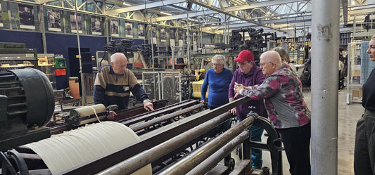 Uitstapje naar Weverijmuseum, Evy Hendriks verteld!