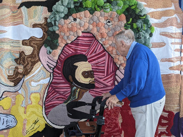 Draden van ons verleden bracht ons naar het textielmuseum in Tilburg.