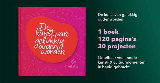 Boek de kunst van gelukkig oud worden